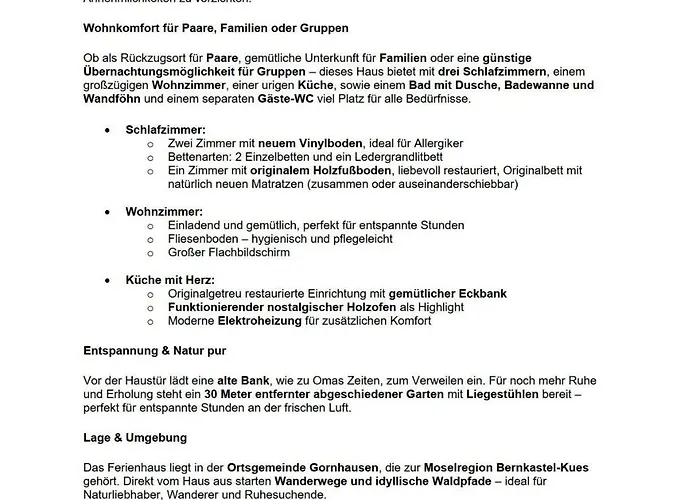 Schouhfranzen 펜션